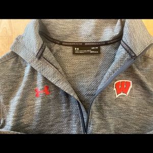 Wisconsin Badger Quarter Zip | Under Armor